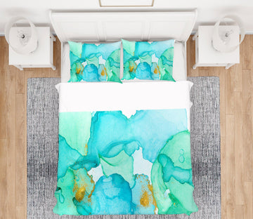 3D Light Blue Texture 59141 Bed Pillowcases Quilt