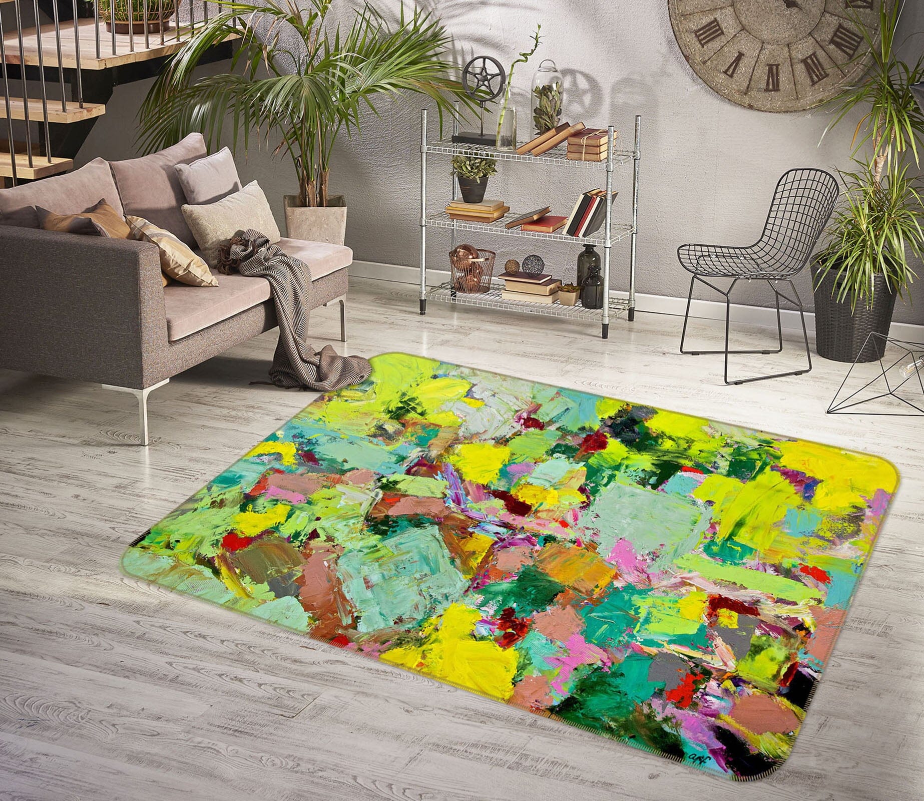 3D Summer Lotus Pond 1068 Allan P. Friedlander Rug Non Slip Rug Mat Mat AJ Creativity Home 