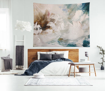 3D White Color 3460 Skromova Marina Tapestry Hanging Cloth Hang