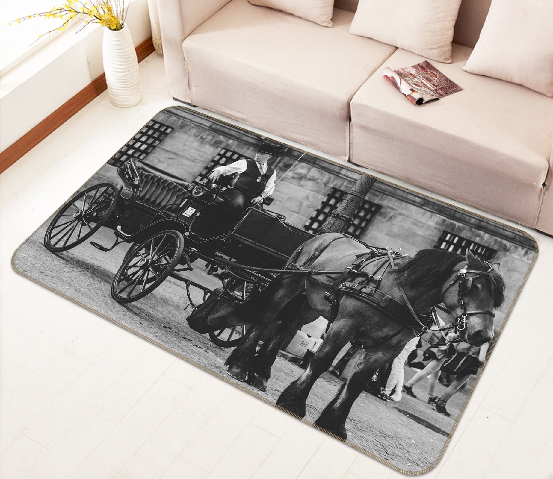 3D Carriage 68045 Vehicle Non Slip Rug Mat