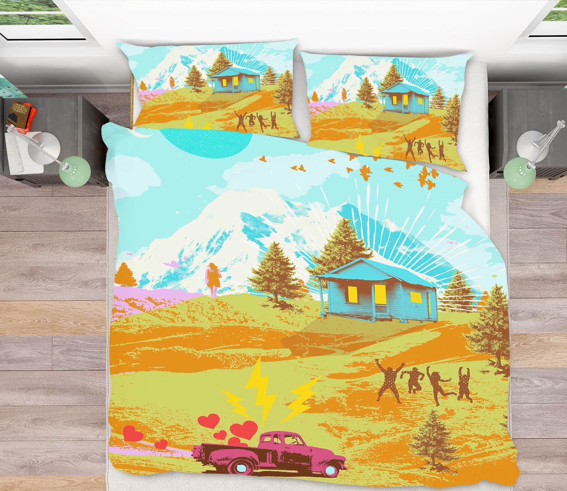 3D Outskirts 2018 Showdeer Bedding Bed Pillowcases Quilt Quiet Covers AJ Creativity Home 