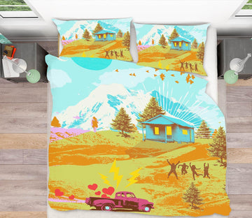 3D Outskirts 2018 Showdeer Bedding Bed Pillowcases Quilt Quiet Covers AJ Creativity Home 