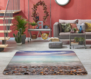 3D Seaside Stones 35140 Non Slip Rug Mat