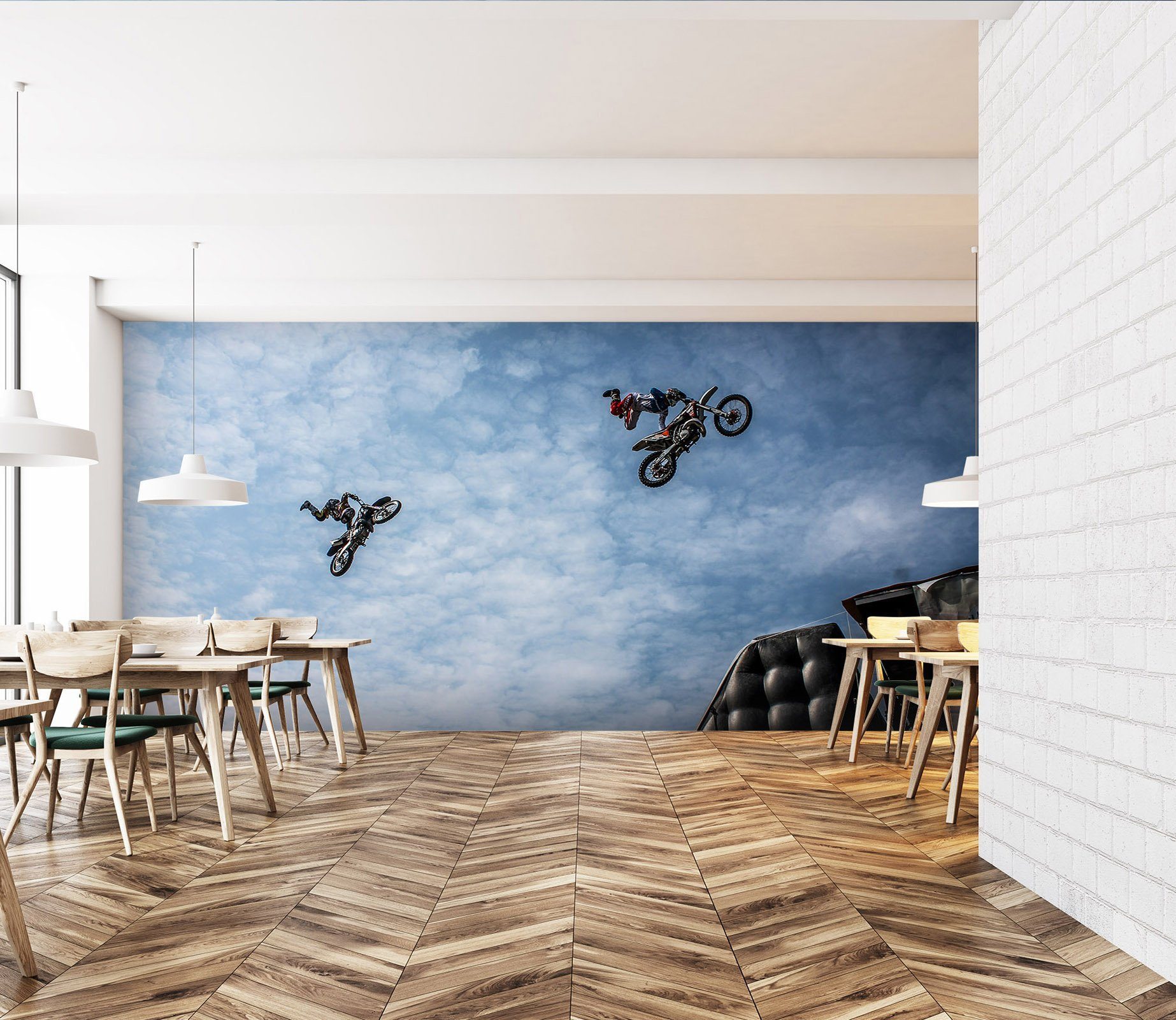 3D Biker 926 Vehicle Wall Murals Wallpaper AJ Wallpaper 2 