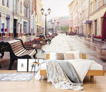 3D Street Chair 682 Wallpaper AJ Wallpaper 2 