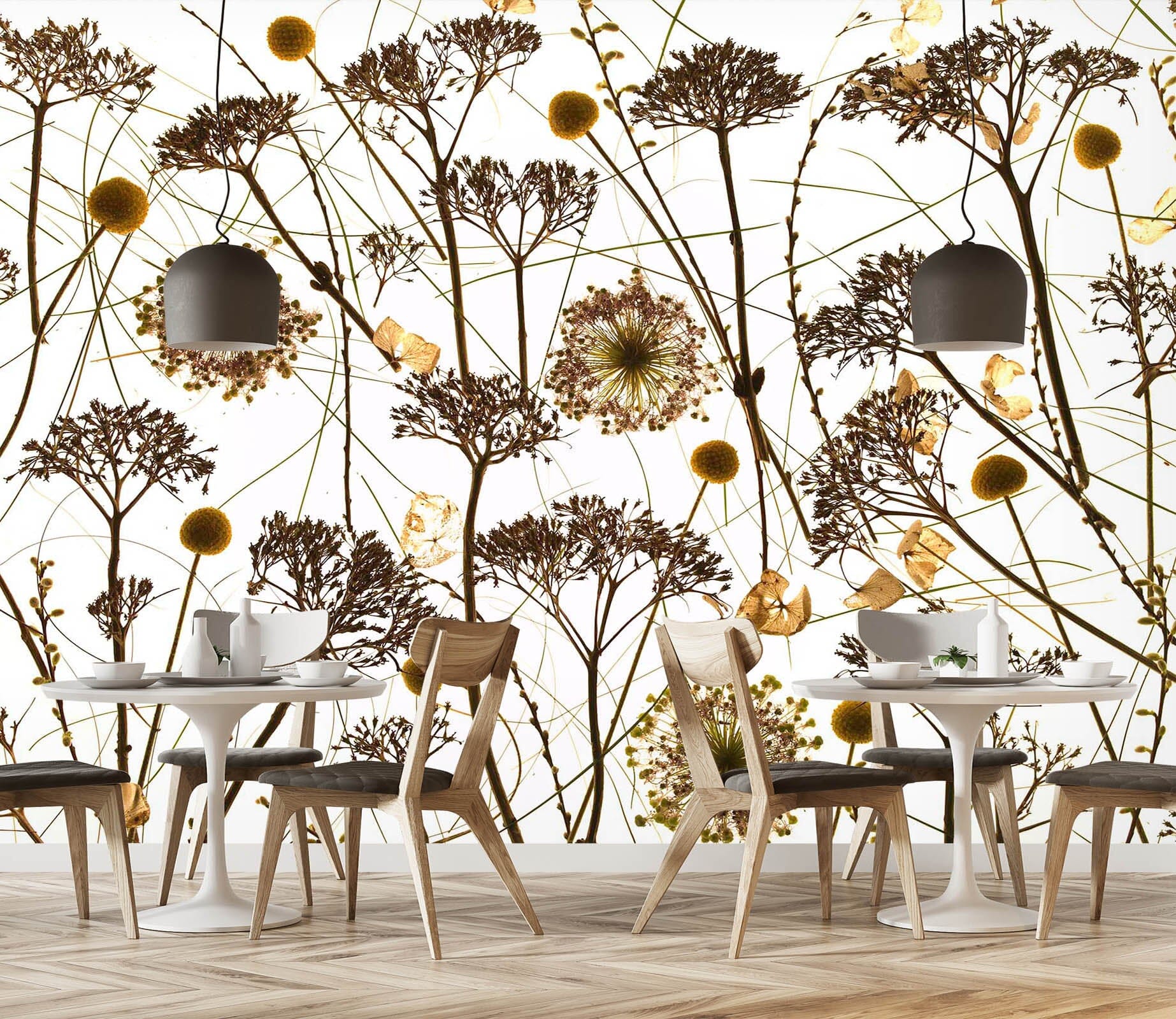 3D Withered Sunflower 1405 Assaf Frank Wall Mural Wall Murals Wallpaper AJ Wallpaper 2 