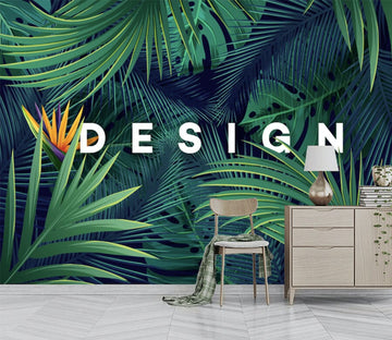 3D Green Leaf WG114 Wall Murals Wallpaper AJ Wallpaper 2 