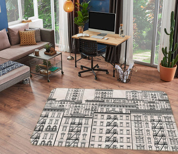 3D Building 34040 Non Slip Rug Mat