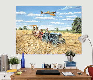 3D Harvesting Victory 039 Trevor Mitchell Wall Sticker Wallpaper AJ Wallpaper 2 