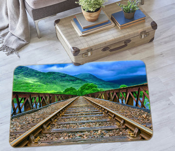 3D Mountain Track 65109 Non Slip Rug Mat