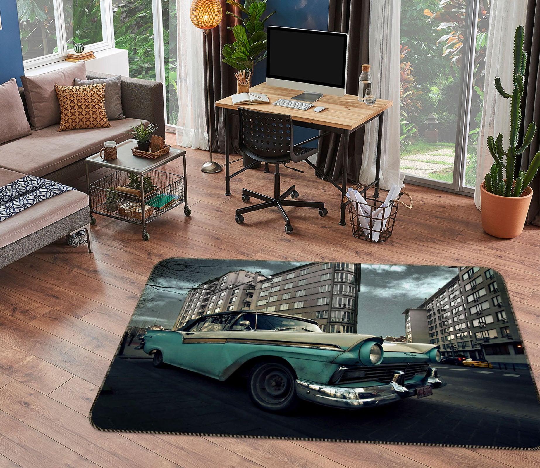 3D Car Street 32008 Non Slip Rug Mat