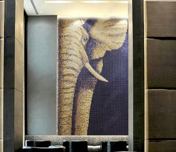 3D Cute Elephant WC286 Wall Murals Wallpaper AJ Wallpaper 2 