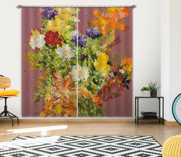 3D Bouquet 208 Allan P. Friedlander Curtain Curtains Drapes Curtains AJ Creativity Home 