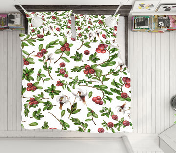 3D Fruit Leaves 18209 Uta Naumann Bedding Bed Pillowcases Quilt