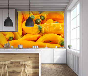 3D Yellow Chili 6255 Assaf Frank Wall Mural Wall Murals