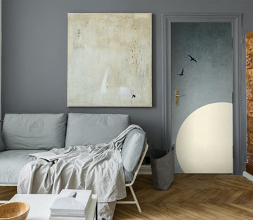 3D Moon Light 10144 Boris Draschoff Door Mural