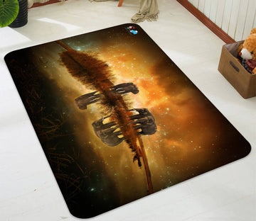 3D Elephant 342 Non Slip Rug Mat Mat AJ Creativity Home 
