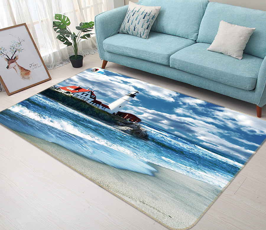 3D Seaside 66069 Non Slip Rug Mat
