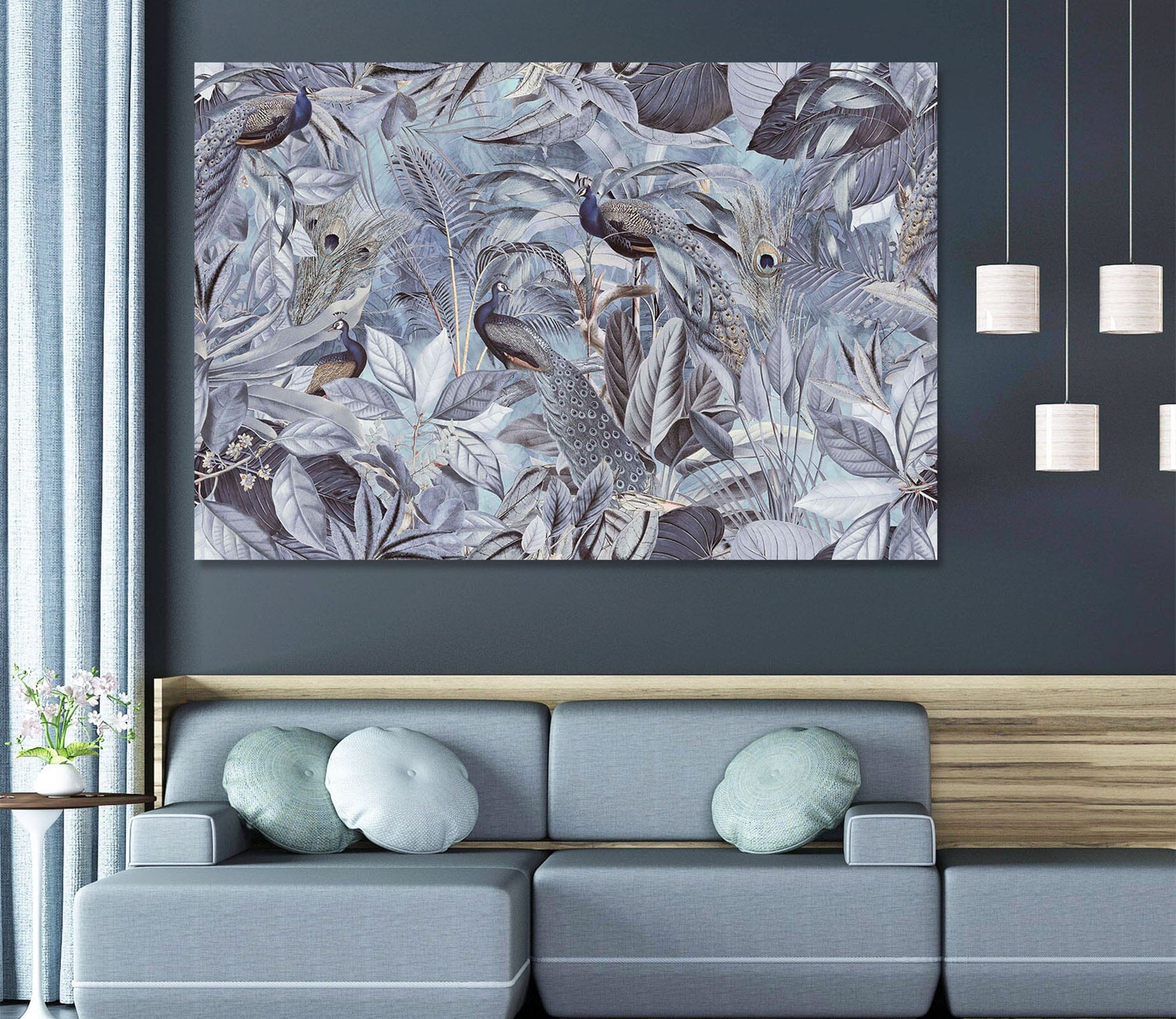 3D Green Leaves 107 Andrea haase Wall Sticker Wallpaper AJ Wallpaper 2 