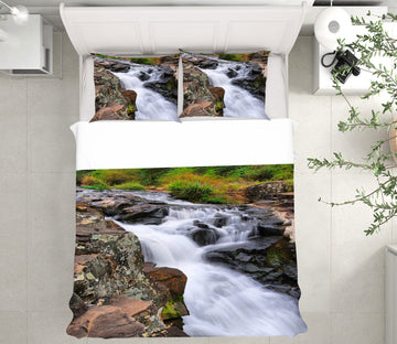 3D Stream 15093 Bed Pillowcases Quilt