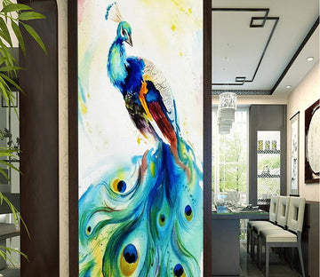 3D Peacock 381 Wall Murals Wallpaper AJ Wallpaper 2 