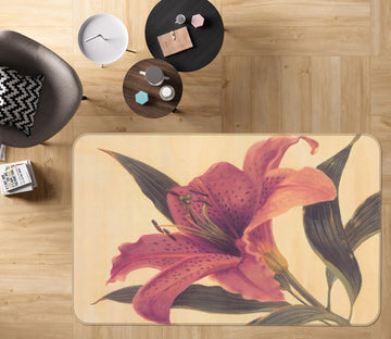 3D Flower 32077 Non Slip Rug Mat