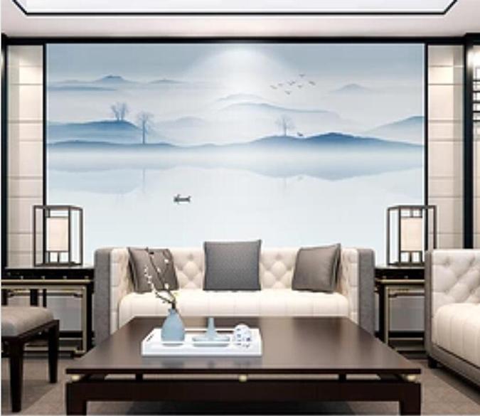 3D River Valley 373 Wall Murals Wallpaper AJ Wallpaper 2 