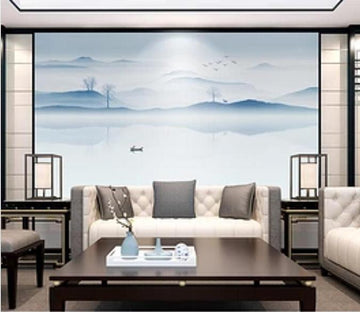 3D River Valley 373 Wall Murals Wallpaper AJ Wallpaper 2 