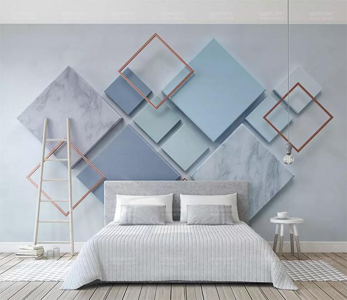 3D Square Color 180 Wall Murals Wallpaper AJ Wallpaper 2 