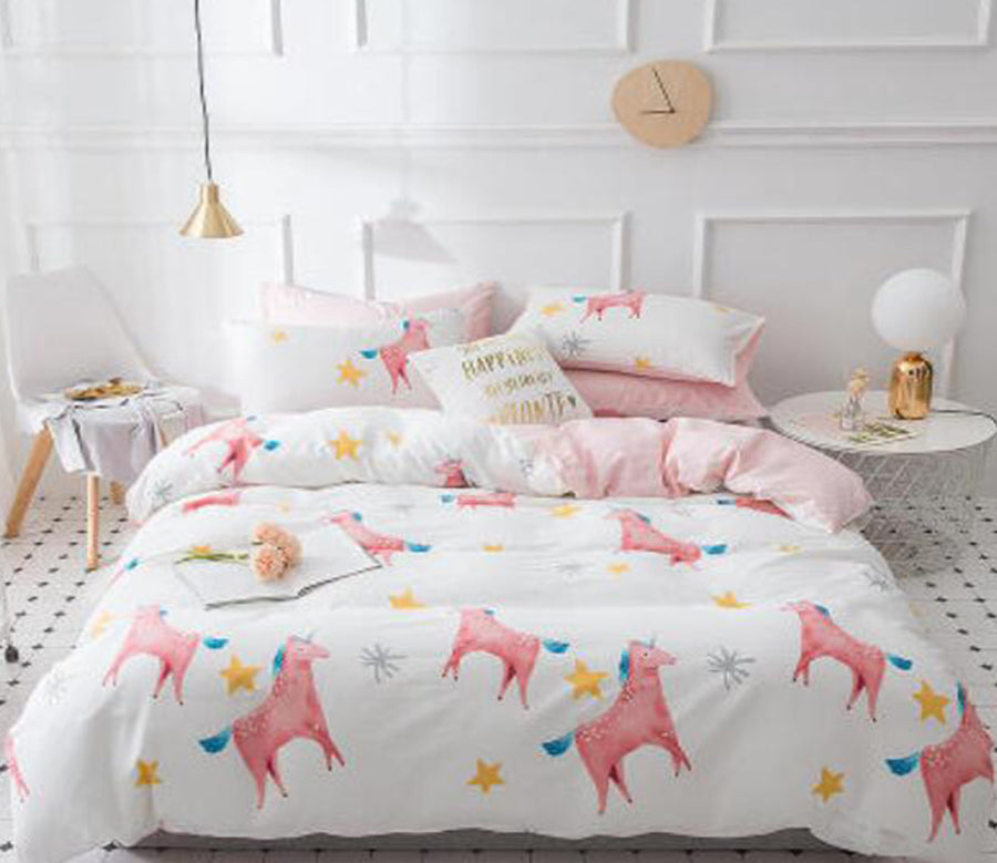 3D Star Horse 17105 Bed Pillowcases Quilt
