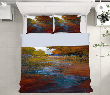 3D Tree Pattern 1044 Michael Tienhaara Bedding Bed Pillowcases Quilt