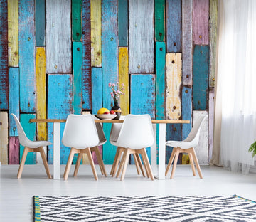 3D Color Wooden Board 133 Wall Murals Wallpaper AJ Wallpaper 2 