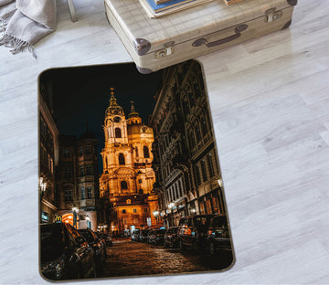 3D Building Construction 65161 Non Slip Rug Mat