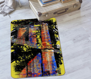 3D Architectural Reflection 32134 Non Slip Rug Mat
