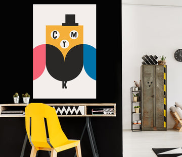 3D Cute Parrot 127 Boris Draschoff Wall Sticker Wallpaper AJ Wallpaper 2 