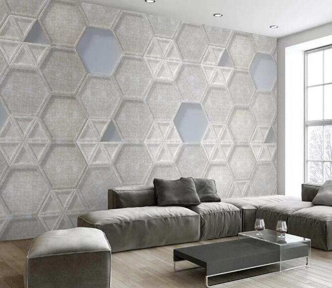 3D Geometry 994 Wall Murals Wallpaper AJ Wallpaper 2 