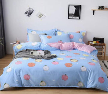3D Apple 3080 Bed Pillowcases Quilt