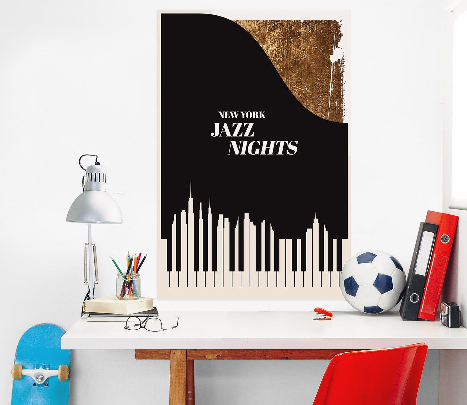 3D Abstract Piano 166 Boris Draschoff Wall Sticker Wallpaper AJ Wallpaper 2 