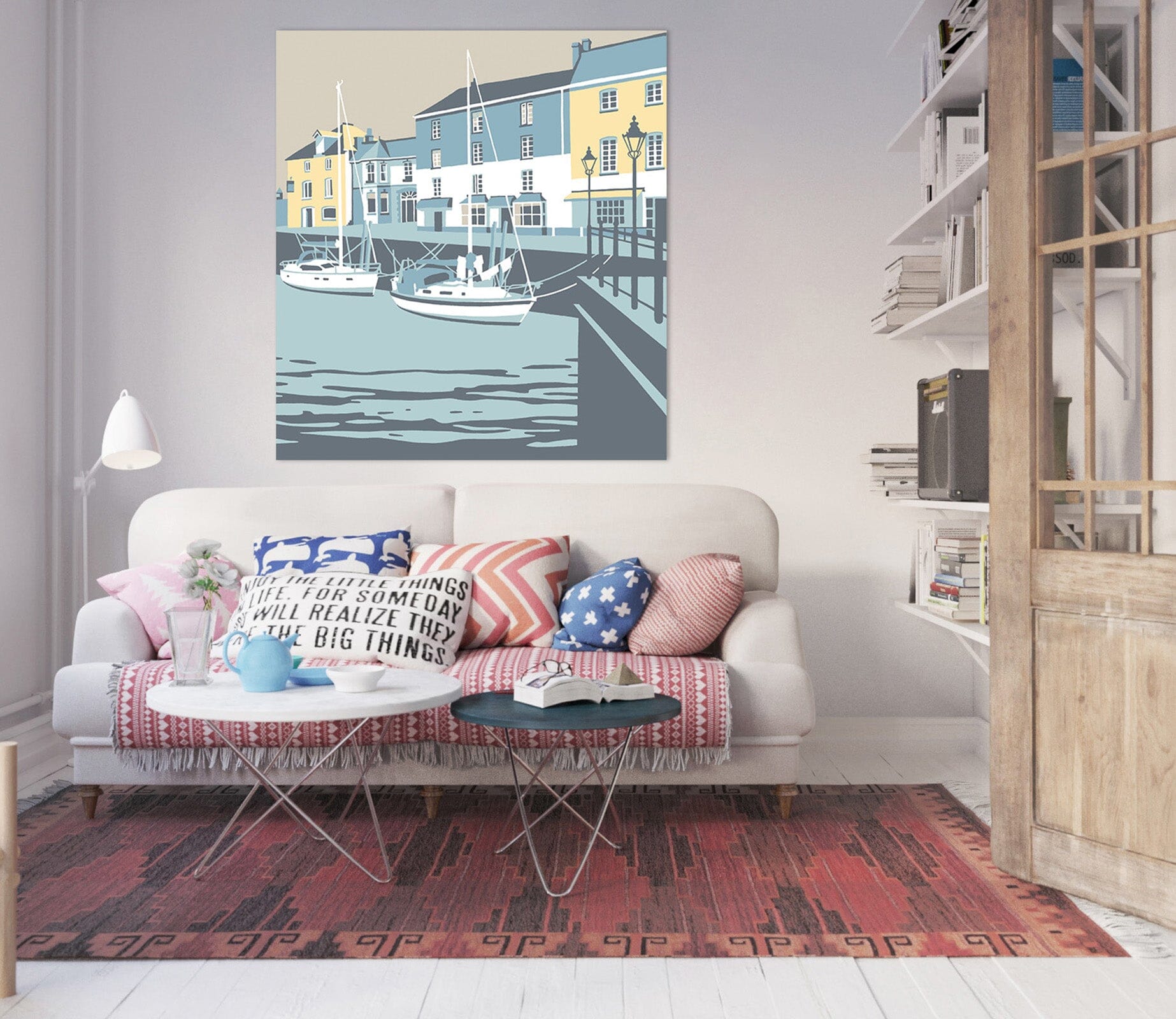 3D Padstow 016 Steve Read Wall Sticker Wallpaper AJ Wallpaper 2 