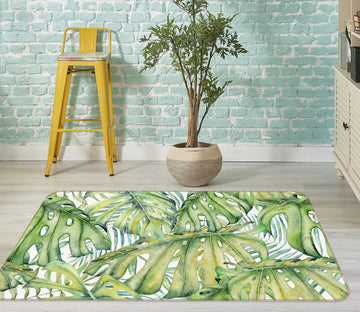 3D Leaves 34174 Non Slip Rug Mat
