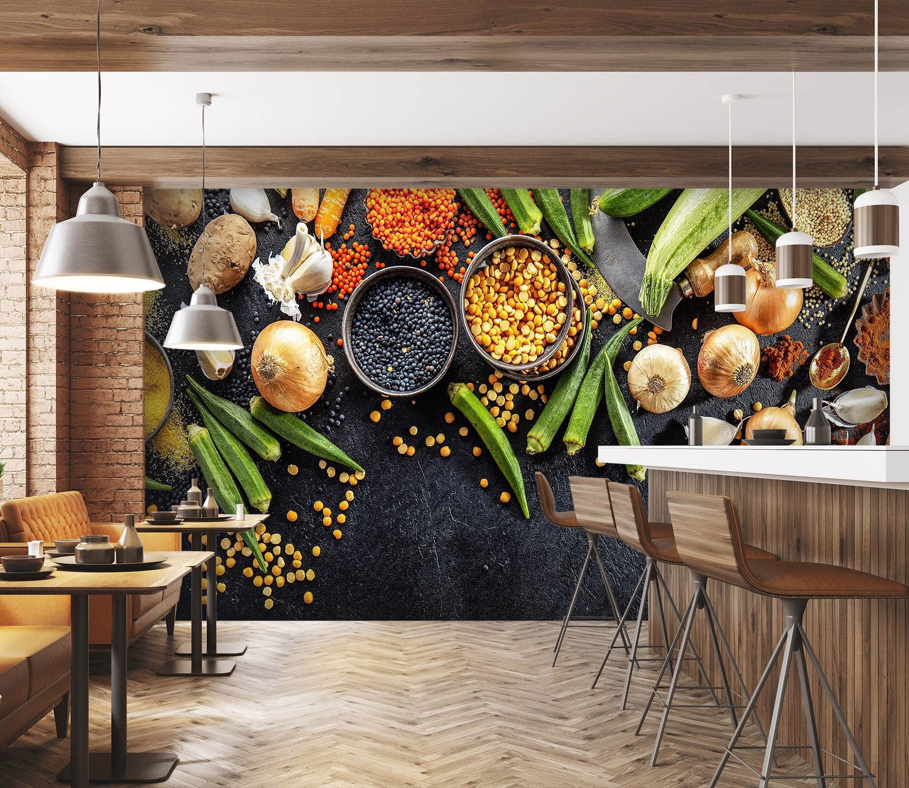 3D Frying Pan 1459 Wall Murals Wallpaper AJ Wallpaper 2 