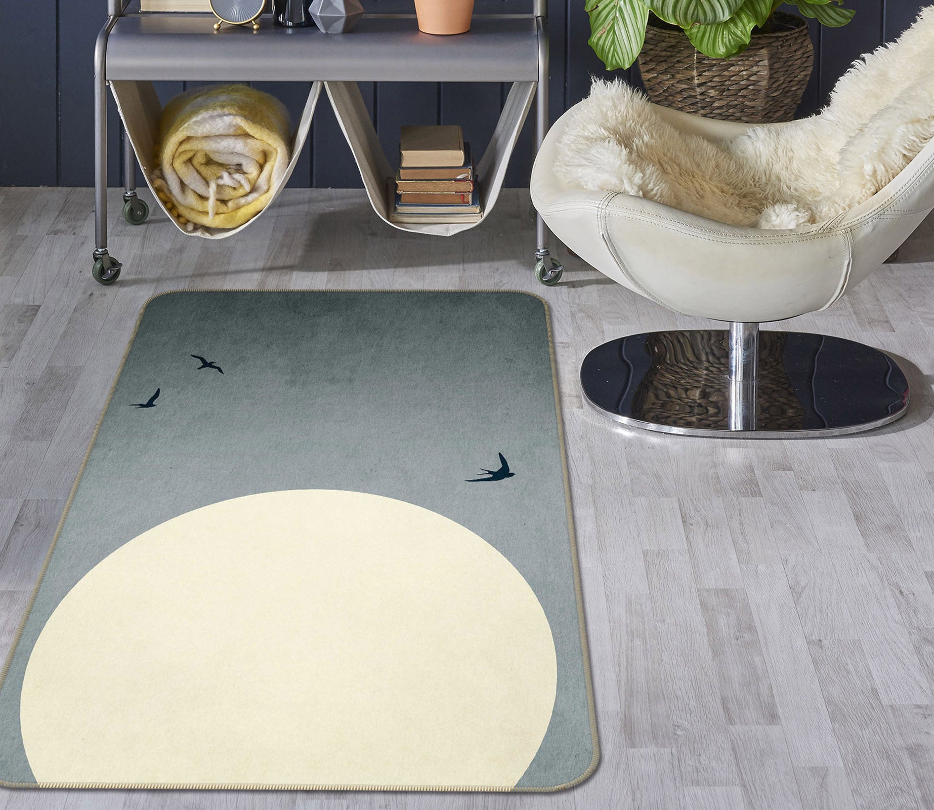 3D Sundance 84136 Boris Draschoff Rug Non Slip Rug Mat