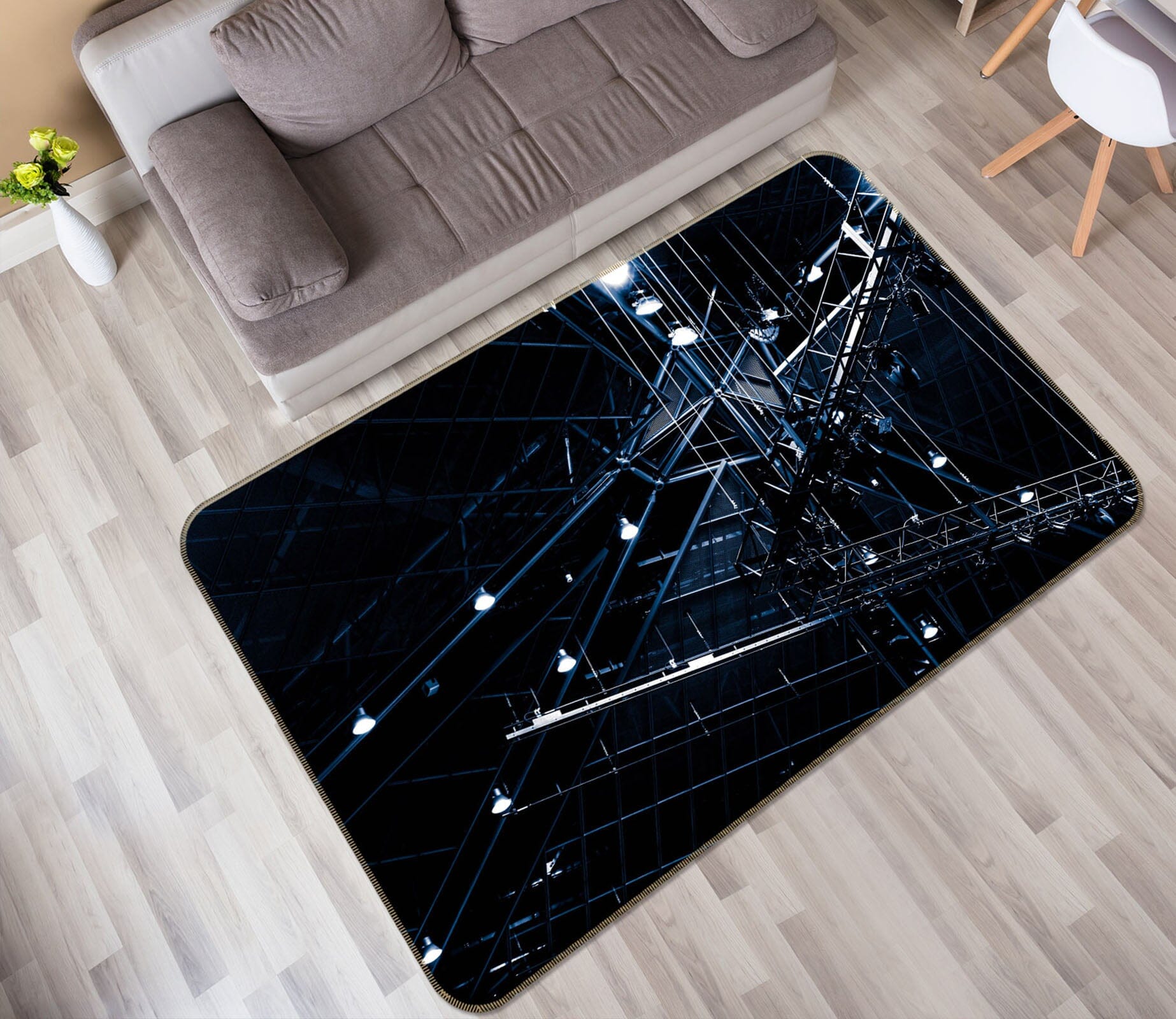 3D City Lighthouse 1059 Noirblanc777 Rug Non Slip Rug Mat Mat AJ Creativity Home 