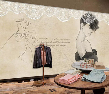 3D Long Skirts 2312 Wall Murals Wallpaper AJ Wallpaper 2 