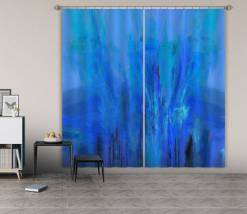 3D Blue Dream 061 Michael Tienhaara Curtain Curtains Drapes Curtains AJ Creativity Home 