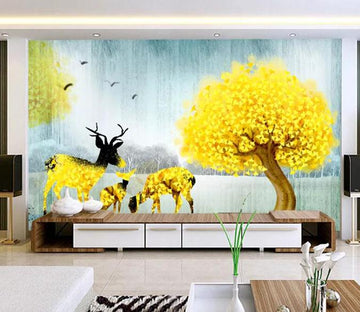 3D Golden Grove 1110 Wall Murals Wallpaper AJ Wallpaper 2 