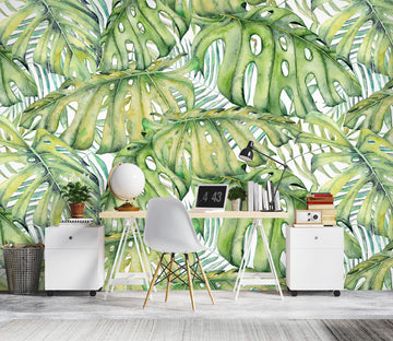 3D Leaves 58183 Wall Murals