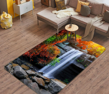 3D Waterfall 26138 Non Slip Rug Mat