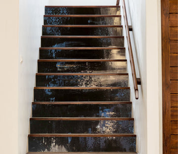 3D Black Oil Painting 827 Skromova Marina Stair Risers