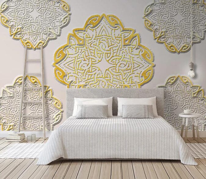3D Carved Pattern 3021 Wall Murals Wallpaper AJ Wallpaper 2 